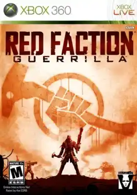 Red Faction Guerrilla (USA) box cover front